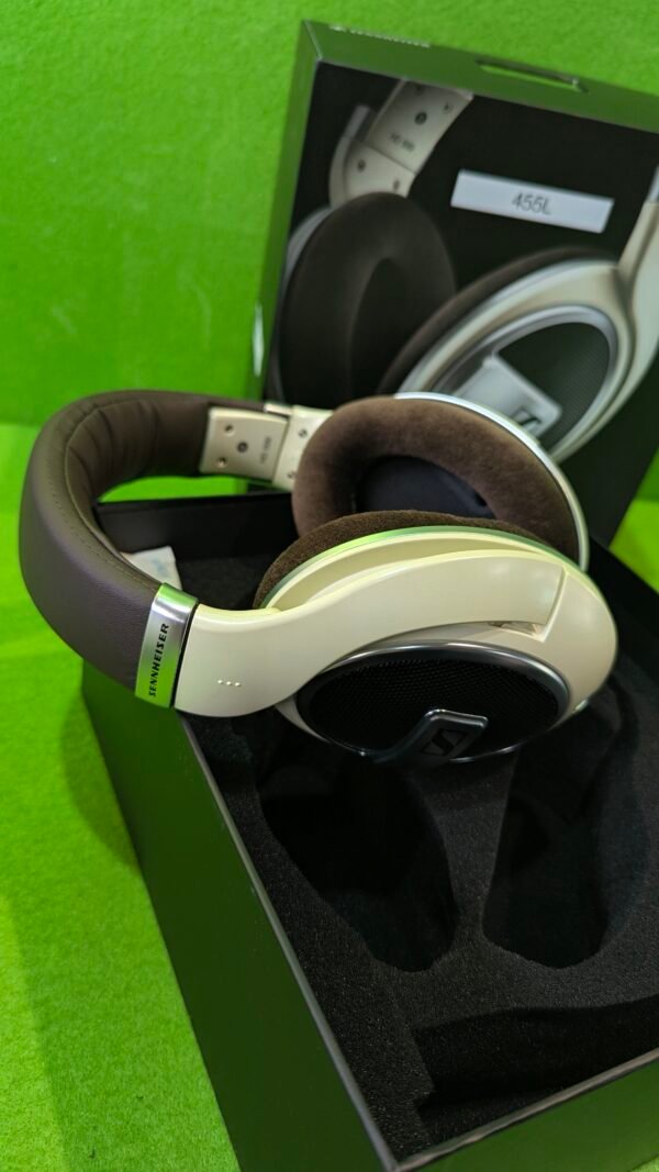 Sennheiser HD 599 Auriculares HiFi Blanco/Marrón - Imagen 7