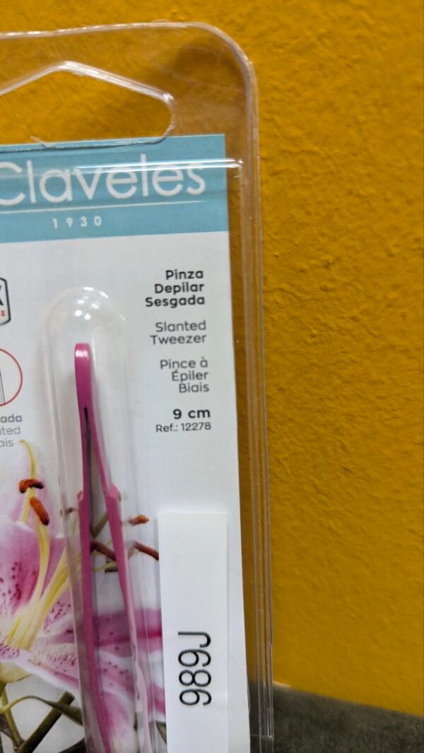 3 Claveles Pinza Depilar Sesgada - Imagen 2