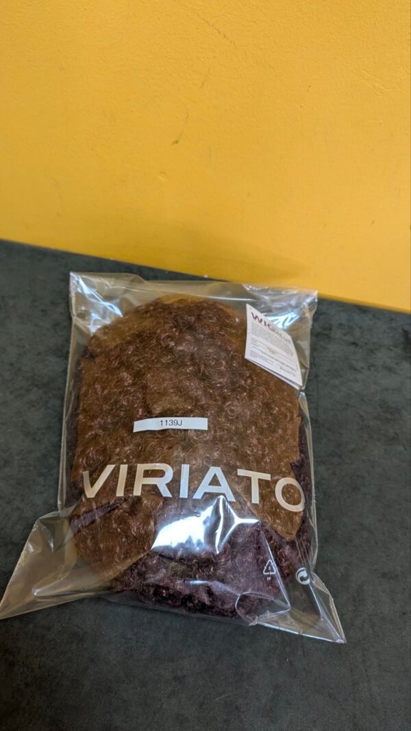Peluca Afro marrón - Imagen 6