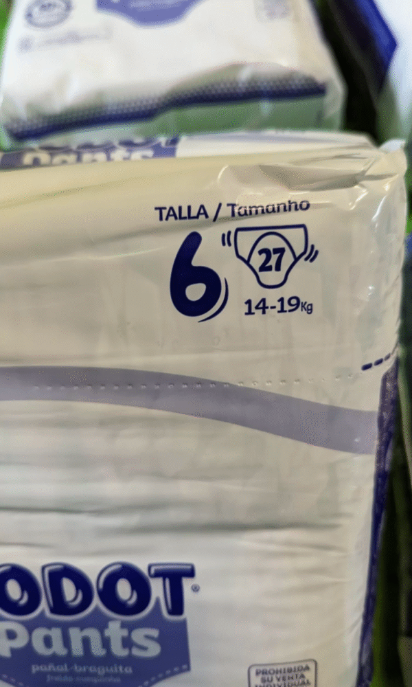 Dodot Pañales Bebé Pants talla 6 - Imagen 2