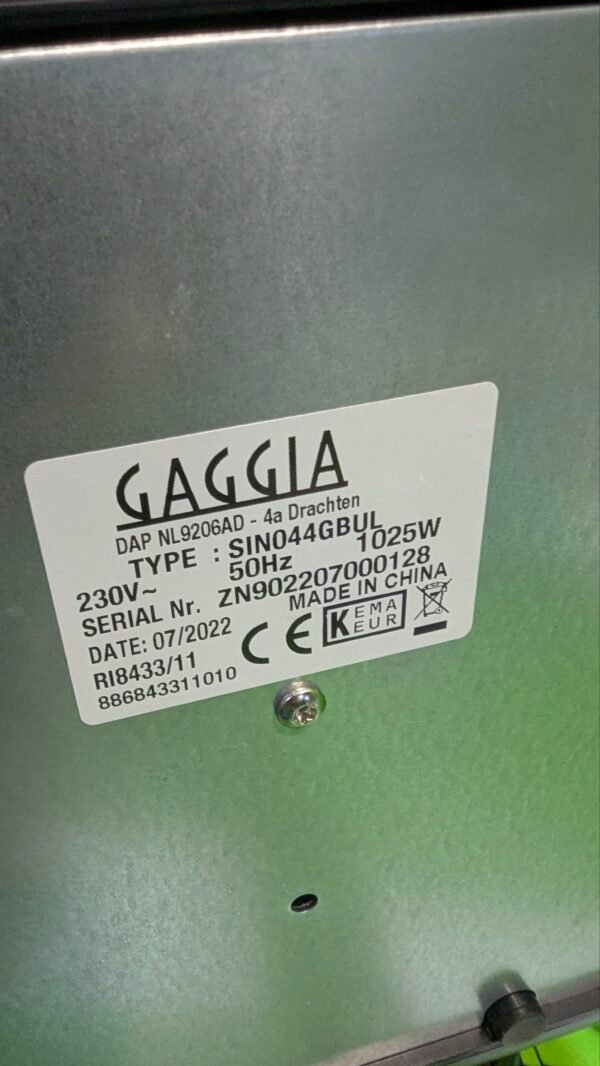 Gaggia Cafetera Espresso Manual - Imagen 10
