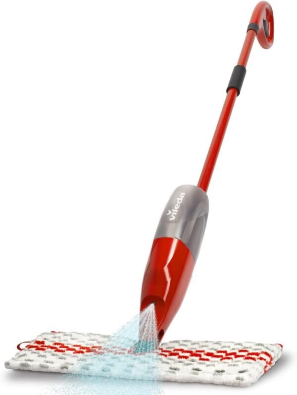 Vileda 1·2 Spray MAX, Fregona Mopa con Spray pulverizador