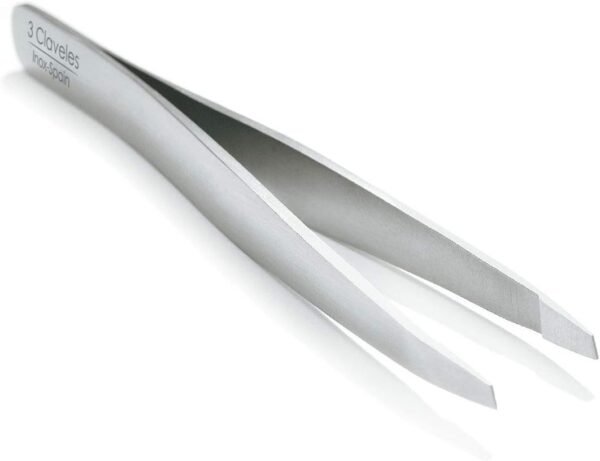 3 Claveles Pinza Depilar Sesgada 10 cm