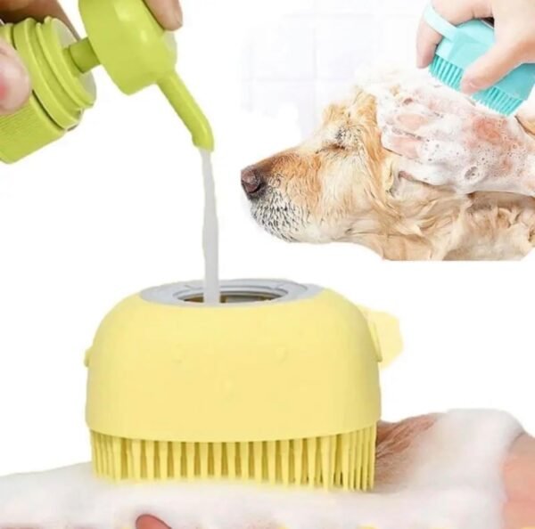 Cepillo de baño para mascotas