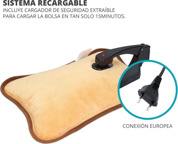 TM Electron Vulcano Bolsa De Agua Térmica Calefactable En 5 Minutos
