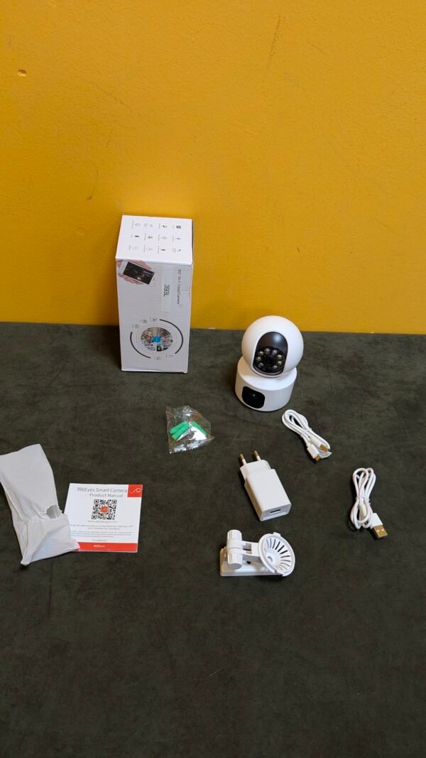 Cámara HD Wifi con rotación de 360 grados