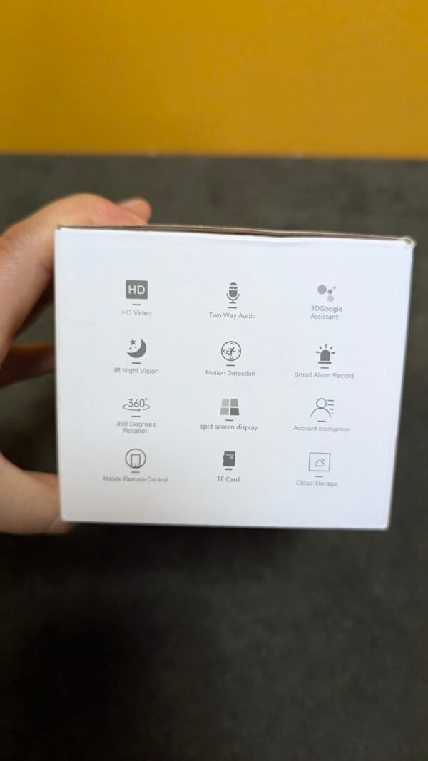 Cámara HD Wifi con rotación de 360 grados - Imagen 7