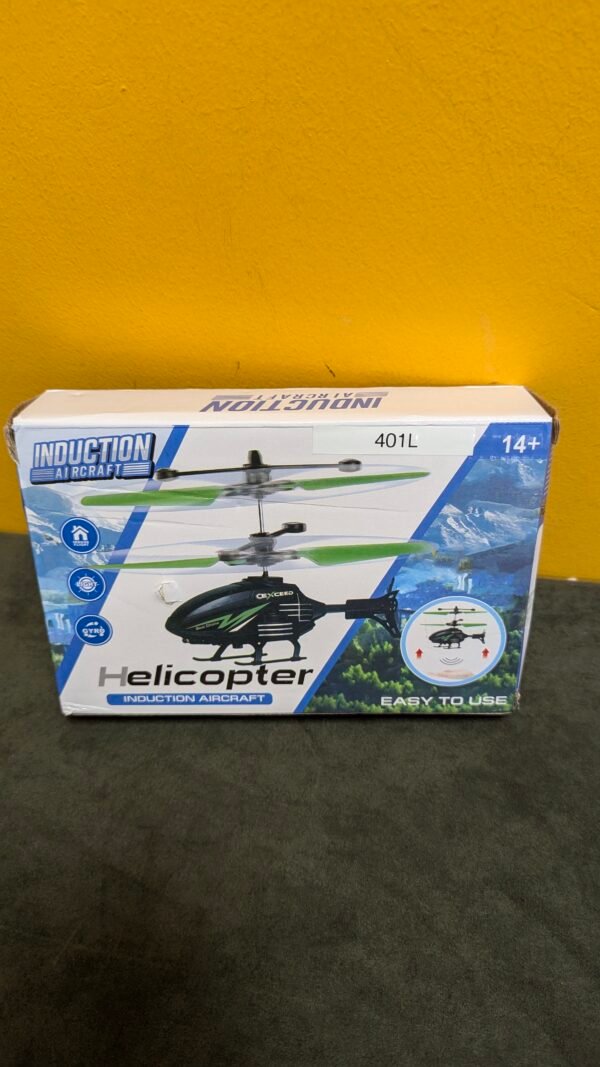 Mini helicóptero de inducción RC con luz de retención de altitud - Imagen 8