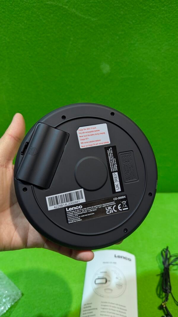 Lenco CD-300, reproductor de CD portátil - Imagen 7