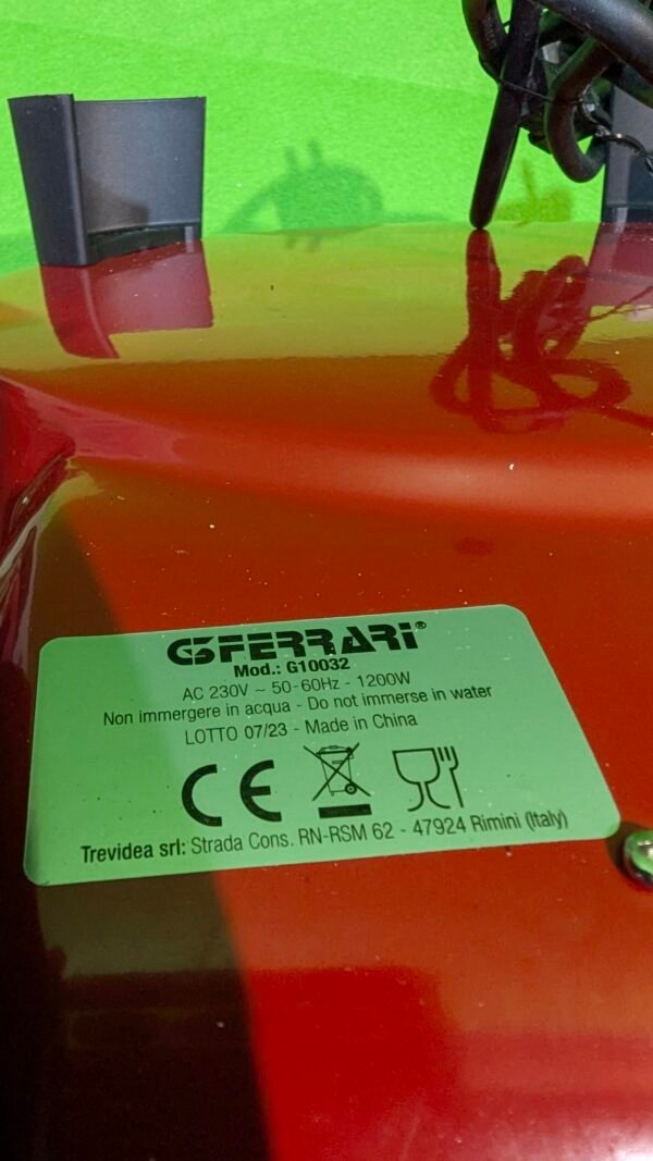 G3 Ferrari G10032 Horno para pizza - Imagen 6