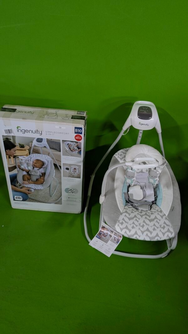 Columpio Balancín Bebé 2 En 1 Raylan Ingenuity - Imagen 2