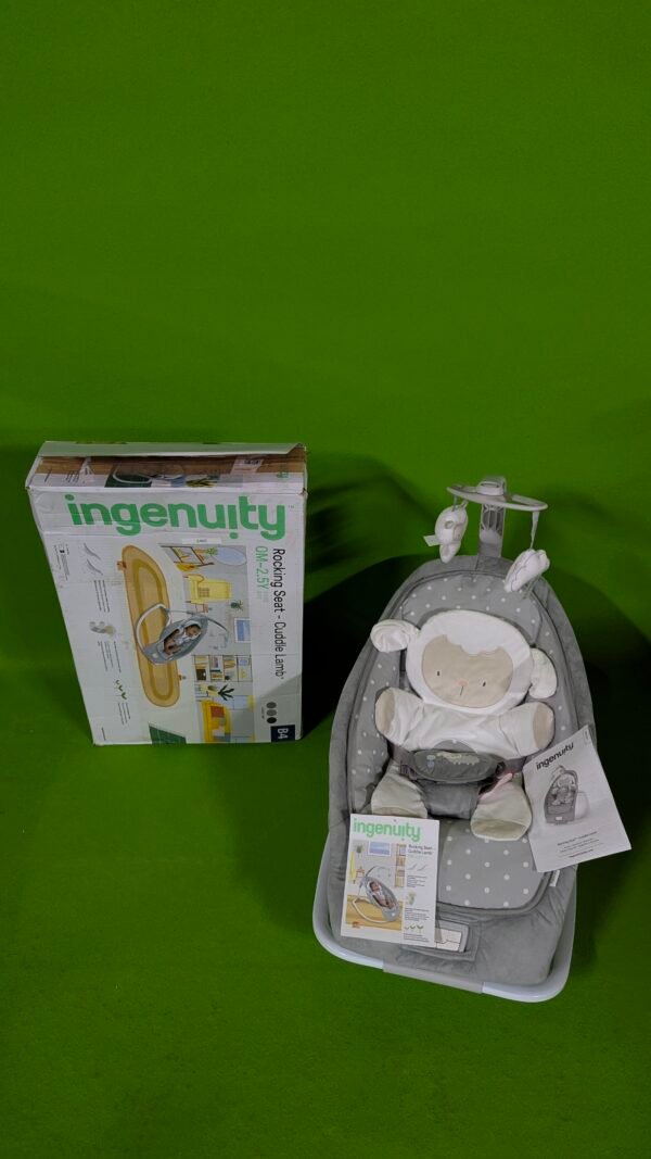 Ingenuity, Hamaca Mecedora para Bebés hasta 18 kg - Imagen 2