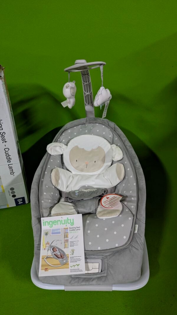 Ingenuity, Hamaca Mecedora para Bebés hasta 18 kg - Imagen 7