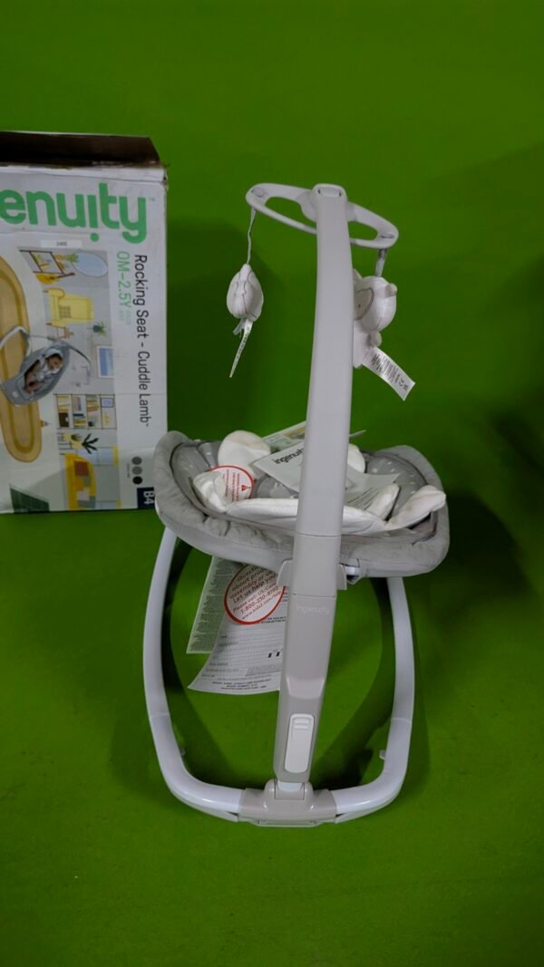 Ingenuity, Hamaca Mecedora para Bebés hasta 18 kg - Imagen 3