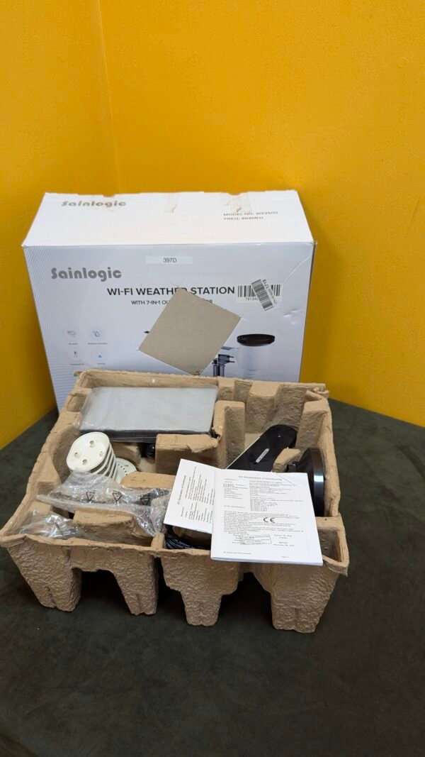 Sainlogic Estación meteorológica WLAN Professional con sensor de energía solar - Imagen 2