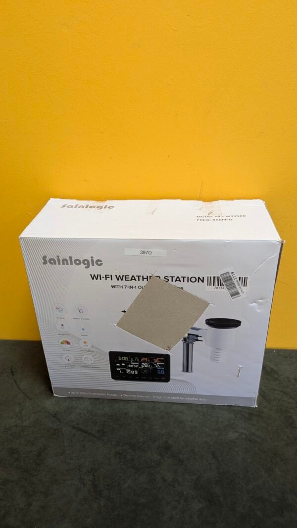 Sainlogic Estación meteorológica WLAN Professional con sensor de energía solar - Imagen 10