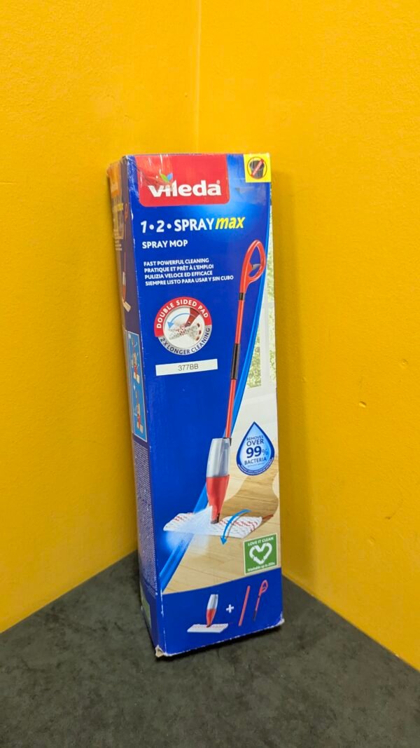 Vileda 1·2 Spray MAX, Fregona Mopa con Spray pulverizador - Imagen 8