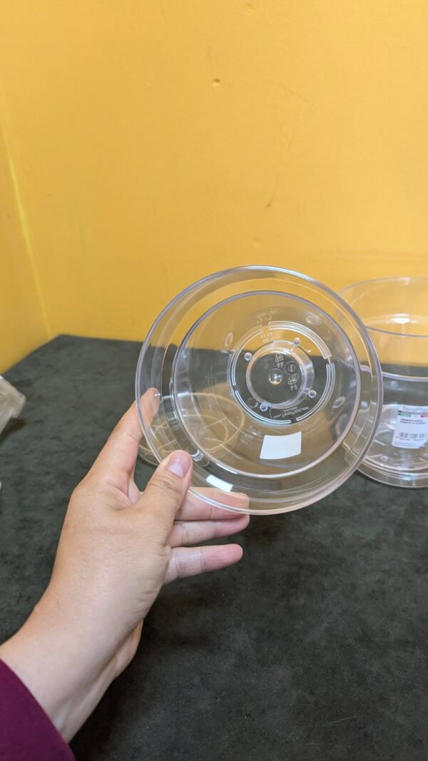 Teraplast Porto Jarrón Transparente con Soporte - Imagen 4