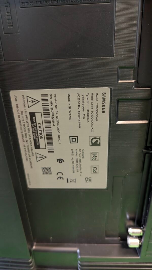 REPUESTOS Samsung TV QLED 2023 50Q60C - Imagen 4