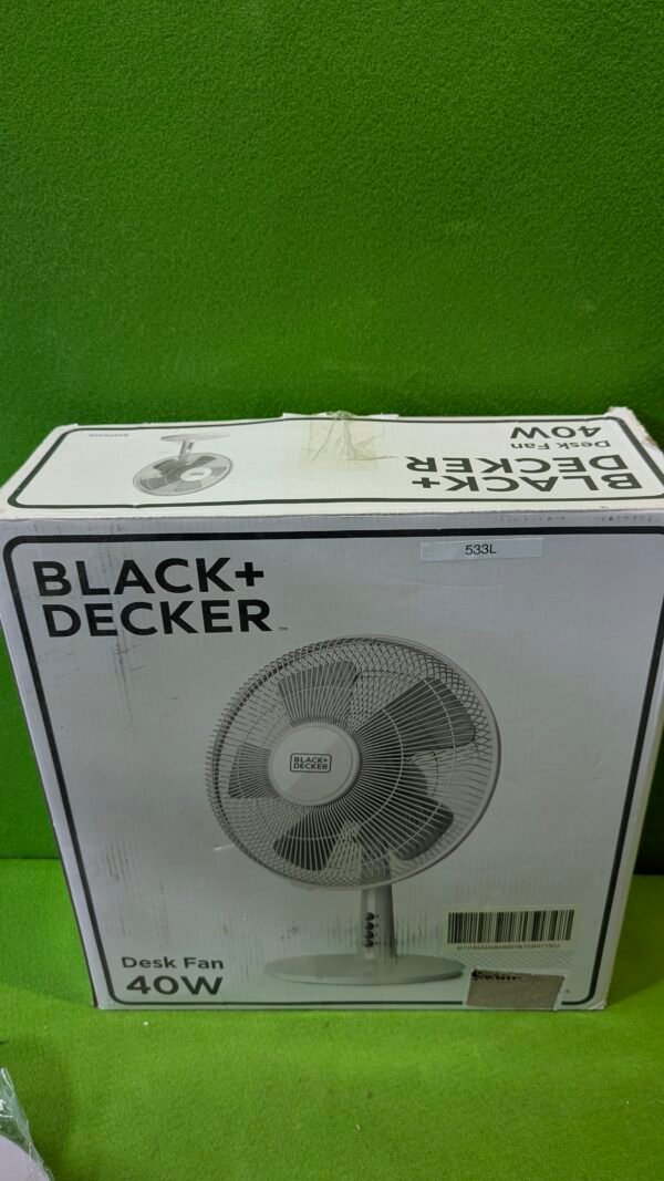 Black+Decker ventilador de sobremesa 3 velocidades - Imagen 11