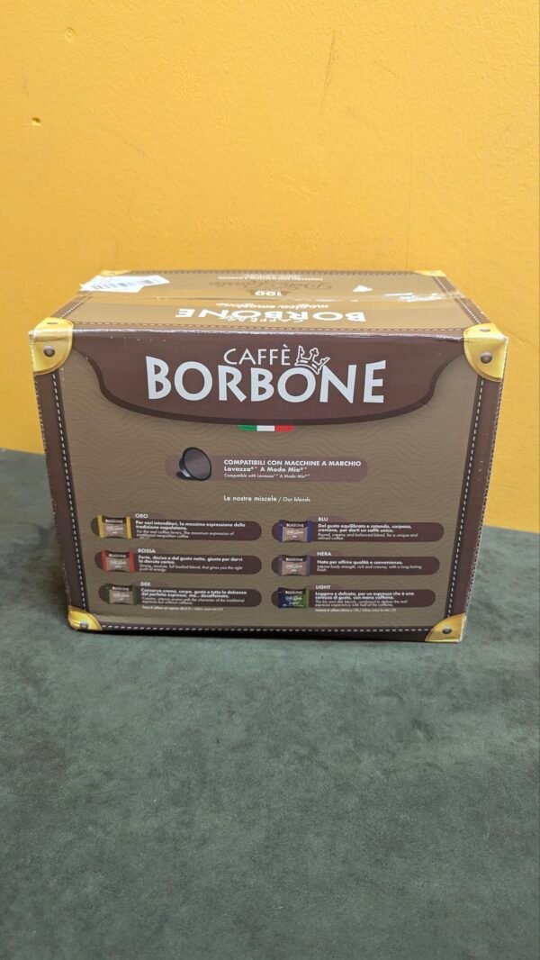 Caffè Borbone Don Carlo, Mezcla de Café Azul - 100 Cápsulas - Imagen 4