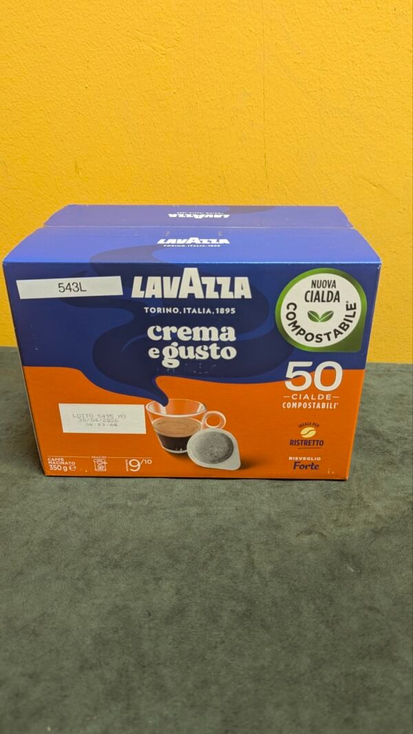 Lavazza Caffè Crema e Gusto Forte 50 Cápsulas - Imagen 2