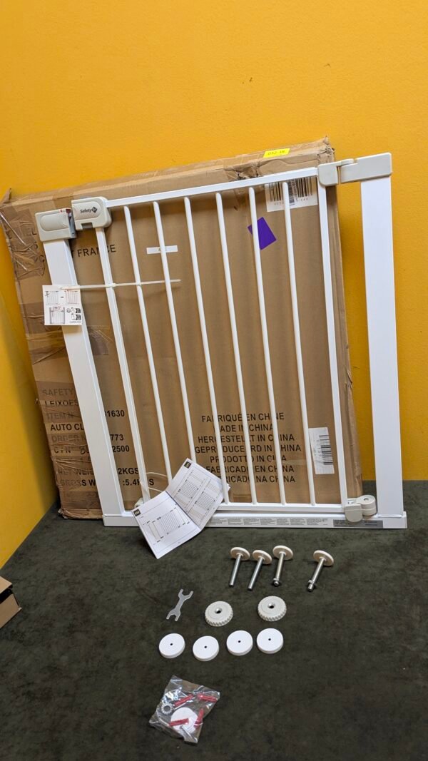 Safety 1st Wallfix Barrera de seguridad extensible para escaleras - Imagen 2