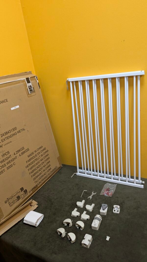Safety 1st Wallfix Barrera de seguridad extensible para escaleras - Imagen 2