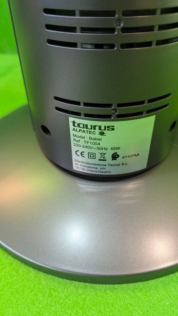 Taurus Ventilador de torre Babel 45W - Imagen 5